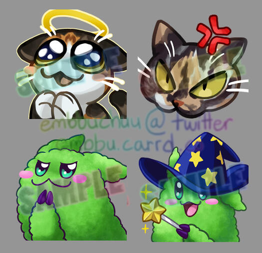 Emotes (commissioned)