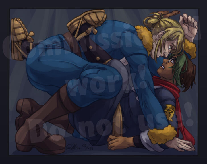 Soft line + Full body + Extra character