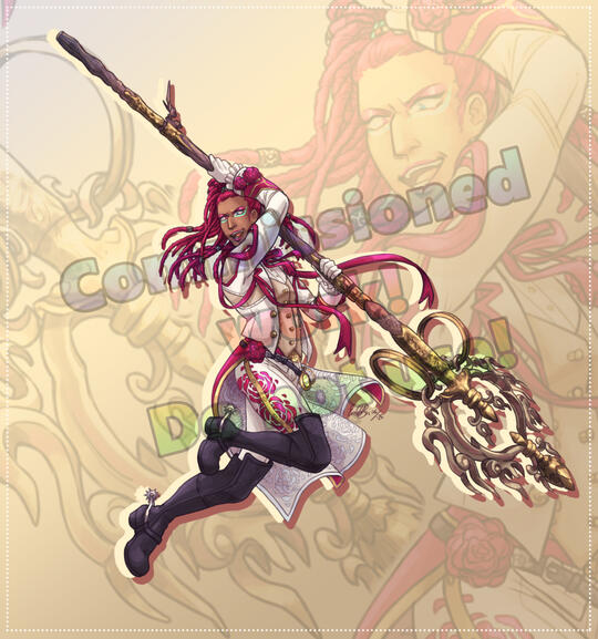 Soft line + Full body + Prop