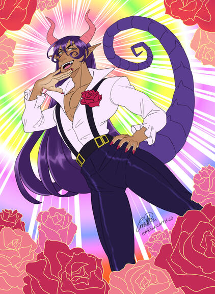 Half body + Background